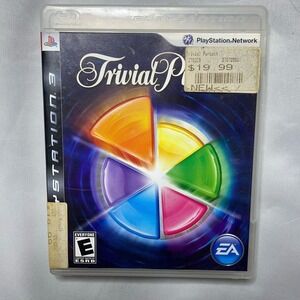 Trivial Pursuit Sony PS3 Complete Game CIB Tested Disc Board Quiz Party Fun